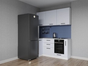 Кухонный гарнитур угловой Смоки 1000*1800 (Стол. 26мм) в Сысерти - sysert.mebel24.online | фото