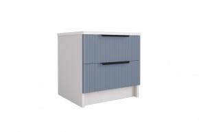 ЛАВИС ТД 400.1 Тумба (белый/лазурь софт/ручка черная) в Сысерти - sysert.mebel24.online | фото