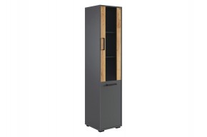 ЛАЙТ 2 Стеллаж (графит) в Сысерти - sysert.mebel24.online | фото
