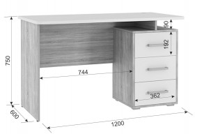 ЛАЙТ 2 Стол компьютерный (1200) в Сысерти - sysert.mebel24.online | фото 2