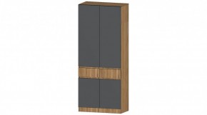 ЛЕНОРА Шкаф 2х створчатый (графит) в Сысерти - sysert.mebel24.online | фото