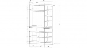 ЛЕНОРА Спальный гарнитур (модульный) кашемир в Сысерти - sysert.mebel24.online | фото 9