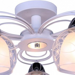 Люстра на штанге Arte Lamp Sansa A7585PL-5WH в Сысерти - sysert.mebel24.online | фото 4