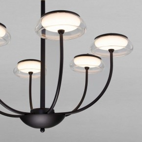 Люстра на штанге Eurosvet Fungo 50388 LED черный в Сысерти - sysert.mebel24.online | фото 5