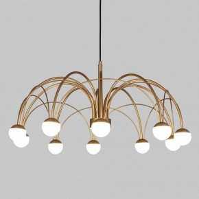 Люстра на штанге Eurosvet Ragno 90030/10 LED золото в Сысерти - sysert.mebel24.online | фото 4