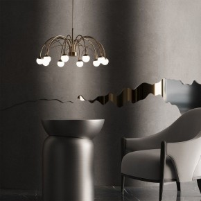 Люстра на штанге Eurosvet Ragno 90030/10 LED золото в Сысерти - sysert.mebel24.online | фото 6