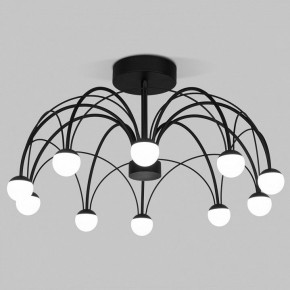 Люстра на штанге Eurosvet Ragno 90035/10 LED черный в Сысерти - sysert.mebel24.online | фото