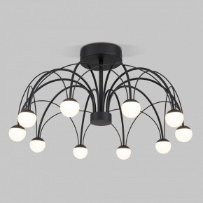 Люстра на штанге Eurosvet Ragno 90035/10 LED черный в Сысерти - sysert.mebel24.online | фото 2