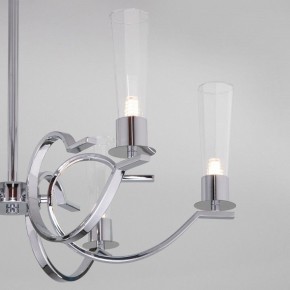 Люстра на штанге Eurosvet Rosher 60141/6 хром в Сысерти - sysert.mebel24.online | фото 3