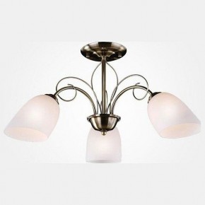 Люстра на штанге Eurosvet Stefanie 30107/3 античная бронза в Сысерти - sysert.mebel24.online | фото