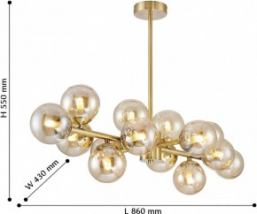 Люстра на штанге Favourite Varietas 2649-14P в Сысерти - sysert.mebel24.online | фото 6