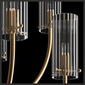 Люстра на штанге Maytoni Arco MOD223PL-08BS в Сысерти - sysert.mebel24.online | фото 5
