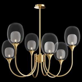 Люстра на штанге Maytoni Aura MOD016PL-06BS в Сысерти - sysert.mebel24.online | фото 2