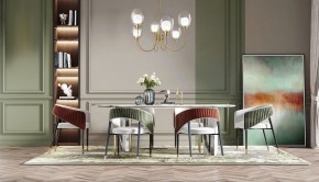 Люстра на штанге Maytoni Aura MOD016PL-06BS в Сысерти - sysert.mebel24.online | фото 3