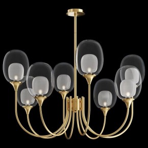 Люстра на штанге Maytoni Aura MOD016PL-08BS в Сысерти - sysert.mebel24.online | фото 2