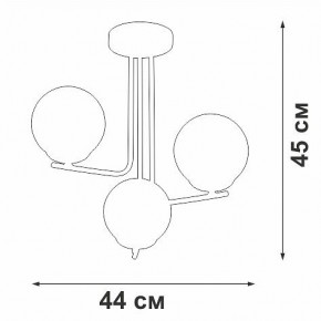 Люстра на штанге Vitaluce V49420 V49420-8/3PL в Сысерти - sysert.mebel24.online | фото 2