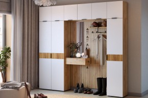 МЕБЕЛЬСОН К12 Прихожая (белое дерево) в Сысерти - sysert.mebel24.online | фото