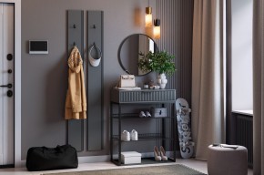 МЕБЕЛЬСОН К19 Прихожая (графит) в Сысерти - sysert.mebel24.online | фото