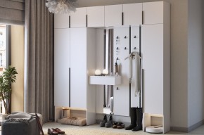МЕБЕЛЬСОН К32 Прихожая (белое дерево) в Сысерти - sysert.mebel24.online | фото