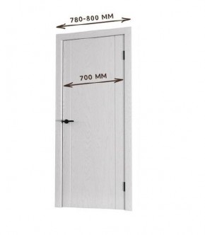 Межкомнатная дверь Bolivar Роялвуд белый (комплект) 700 в Сысерти - sysert.mebel24.online | фото