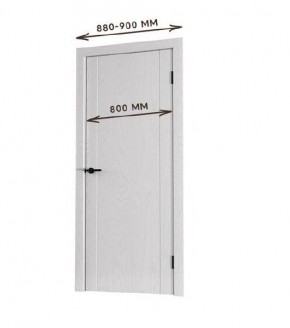 Межкомнатная дверь Bolivar Роялвуд белый (комплект) 800 в Сысерти - sysert.mebel24.online | фото