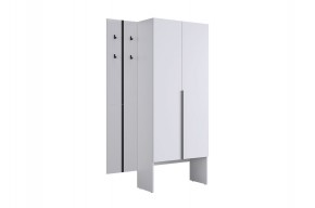 МЕРСИ Прихожая (модульная) белое дерево в Сысерти - sysert.mebel24.online | фото 6