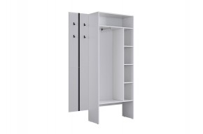 МЕРСИ Прихожая (модульная) белое дерево в Сысерти - sysert.mebel24.online | фото 7