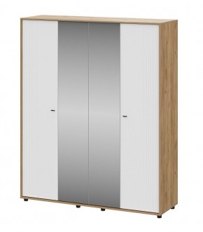 МИЛАН Детская (Дуб Золотой/Белый матовый) в Сысерти - sysert.mebel24.online | фото 41