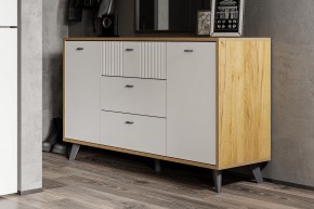 МИЛАН Детская (Дуб Золотой/Белый матовый) в Сысерти - sysert.mebel24.online | фото 52