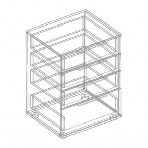 МОНИКА Комод с 4 ящиками в Сысерти - sysert.mebel24.online | фото 3