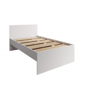 МОРИ КРМЯ 1200.1/1 Кровать с нишей под ящики белый в Сысерти - sysert.mebel24.online | фото 1