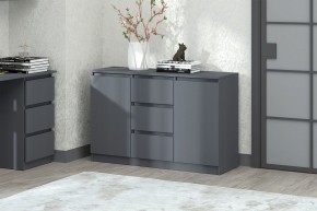 МС "Хилтон" Комод №4 1200 (графит) в Сысерти - sysert.mebel24.online | фото