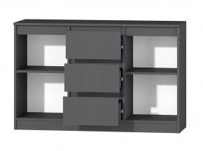 МС "Хилтон" Комод №4 1200 (графит) в Сысерти - sysert.mebel24.online | фото 3
