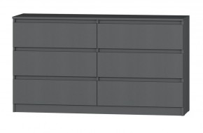МС "Хилтон" Комод №5 1400 (6 ящ.) графит в Сысерти - sysert.mebel24.online | фото 2