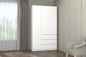 МС "Хилтон" Шкаф №2 1200 (Белый текстурный) в Сысерти - sysert.mebel24.online | фото