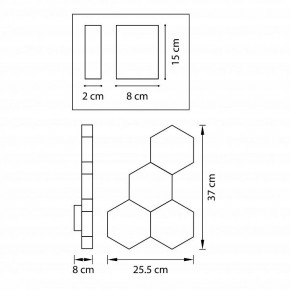 Накладной светильник Lightstar Favo 750641 в Сысерти - sysert.mebel24.online | фото 2