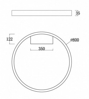 Накладной светильник Maytoni Rim MOD058CL-L50BS4K в Сысерти - sysert.mebel24.online | фото 3