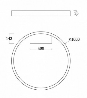 Накладной светильник Maytoni Rim MOD058CL-L65B4K в Сысерти - sysert.mebel24.online | фото 3