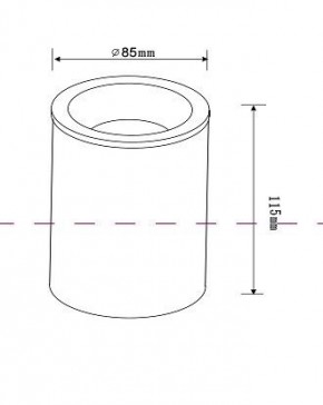 Накладной светильник Maytoni Zoom C029CL-01W в Сысерти - sysert.mebel24.online | фото 3