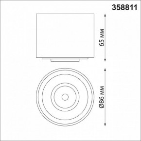 Накладной светильник Novotech Gesso 358811 в Сысерти - sysert.mebel24.online | фото 7