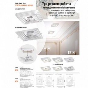 Накладной светильник Novotech Trin 358603 в Сысерти - sysert.mebel24.online | фото 3