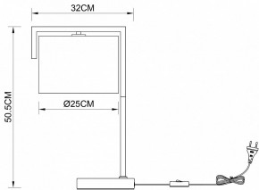 Настольная лампа декоративная Arte Lamp Aperol A5031LT-1PB в Сысерти - sysert.mebel24.online | фото 3