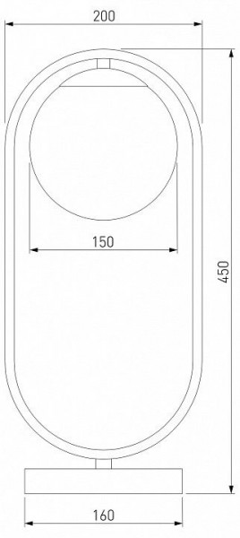 Настольная лампа декоративная Eurosvet Ringo 01138/1 золото в Сысерти - sysert.mebel24.online | фото 3