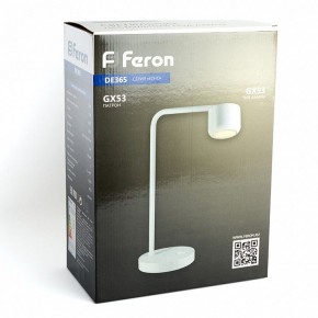 Настольная лампа офисная Feron DE365 48405 в Сысерти - sysert.mebel24.online | фото 5