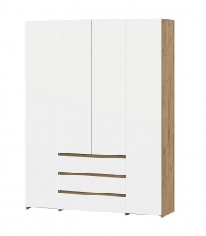 НЕКСТ 1 Спальня (Дуб Золотой/Белый) в Сысерти - sysert.mebel24.online | фото 7
