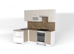 ОЛЬГА Кухонный гарнитур Прайм 2 (1300*2100 мм) в Сысерти - sysert.mebel24.online | фото 3