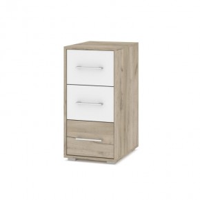 ОЛИВИЯ О62 Комод-тумба (дуб серый/белый) в Сысерти - sysert.mebel24.online | фото