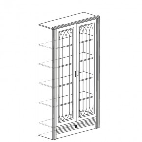 ОРЛЕАН Гостиная (модульная) серый в Сысерти - sysert.mebel24.online | фото 3