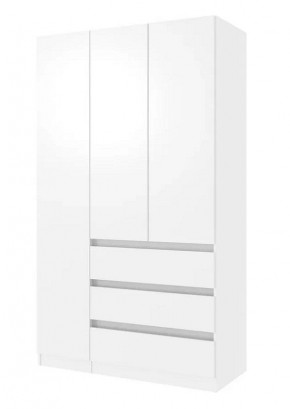 Парус Шкаф 3-х ств. 1200 (Белый) в Сысерти - sysert.mebel24.online | фото