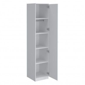 Пенал 450 Париж (Белый тиснение) в Сысерти - sysert.mebel24.online | фото 2